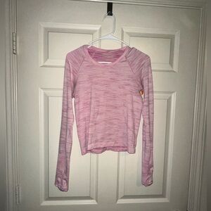 LULULEMON swiftly long sleeve strawberry milkshake RARE